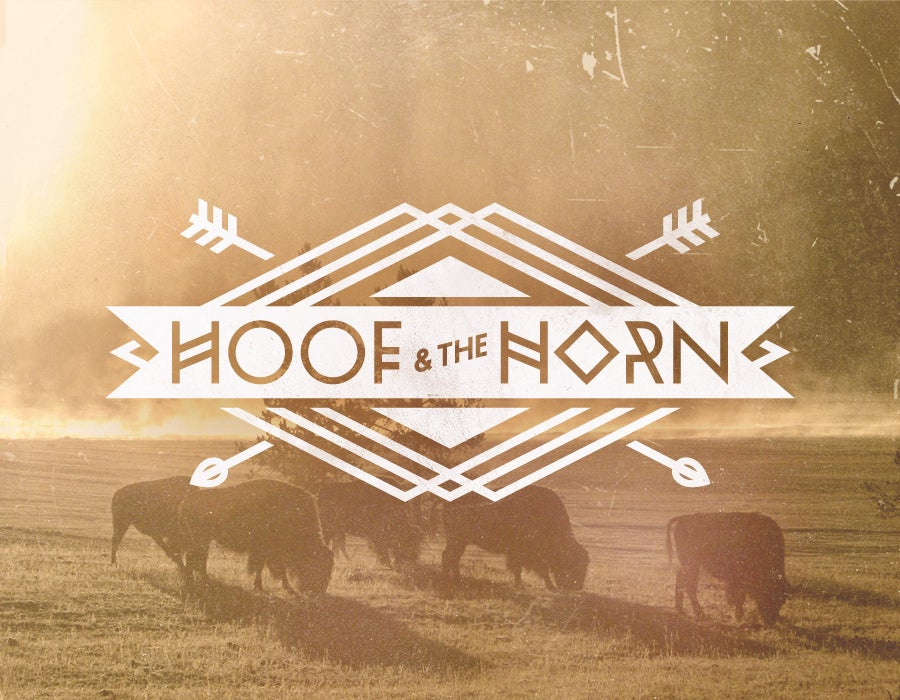 Hoof & The Horn branded cover graphic