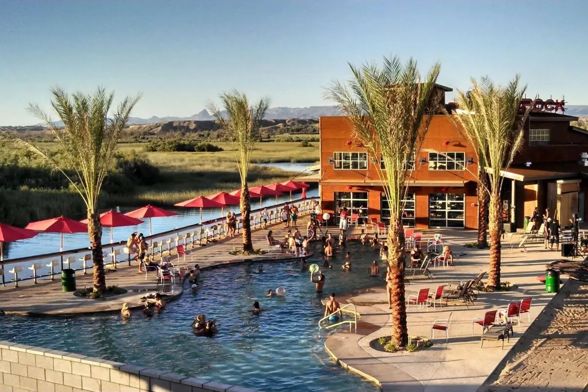 Topock66 Colorado River resort and pool in Topock, Arizona