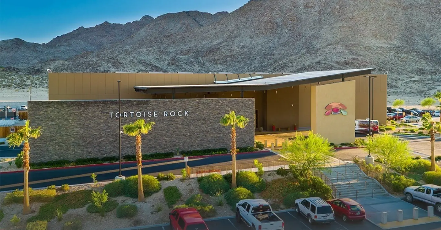 Tortoise Rock Casino exterior in Twentynine Palms